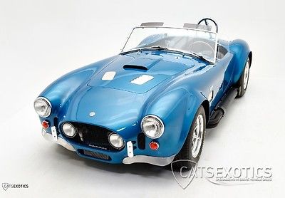 Shelby Cobra 1 of 1 built by shelby racing team 406 v 8 signed memorabilia