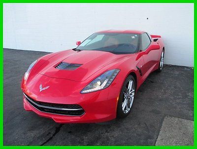 Chevrolet : Corvette Z51 Certified 2014 z 51 used certified 6.2 l v 8 16 v automatic rwd coupe premium bose onstar