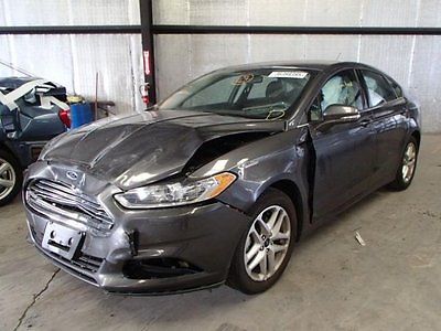 Ford : Fusion SE 2015 ford fusion se sedan damaged rebuilder low miles perfect project vehicle