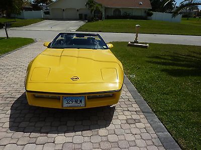 Chevrolet : Corvette INDY PACE CAR 1986 corvette indy pace car 19 000 or best offer