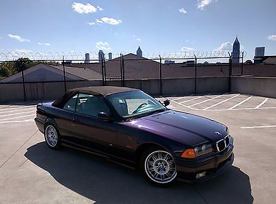 BMW : M3 1998 technoviolet bmw e 36 m 3 convertible mint low miles