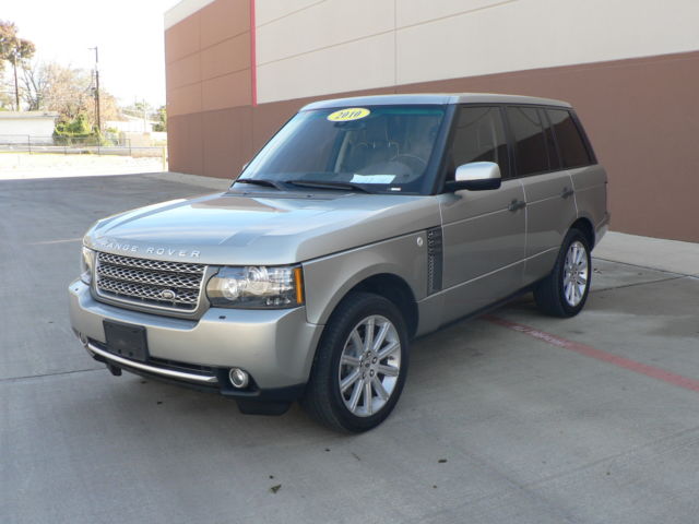 Land Rover : Range Rover 4WD 4dr HSE HSE LUX 2 OWNER CLEAN CARFAX NAV H&COOLED SEATS DVD ALL SERVICE BEAUTIFUL