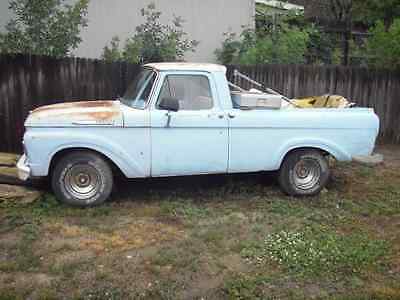 Ford : F-100 NONE 1961 f 100 ford pickup truck blue