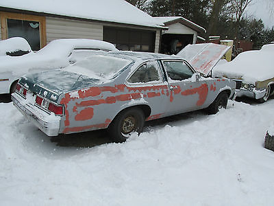 Oldsmobile : Other 1977 olds omega sx project car 47 000 original miles sbc 305 buckets console