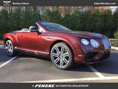 Bentley : Continental GT 2dr Convertible W12 2016 bentley gt burgundy