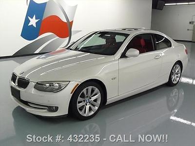 BMW : 3-Series 328I COUPE 6-SPEED SUNROOF RED LEATHER NAV 2011 bmw 328 i coupe 6 speed sunroof red leather nav 61 k 432235 texas direct