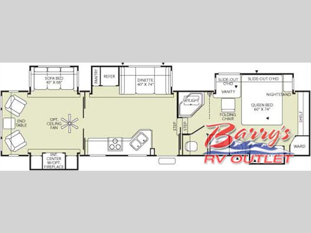 2005 Fleetwood Rv Wilderness Advantage AX6 395RL5S