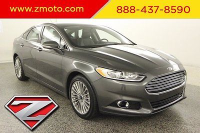 Ford : Fusion Titanium 2015 titanium used turbo 2 l i 4 16 v automatic fwd sedan