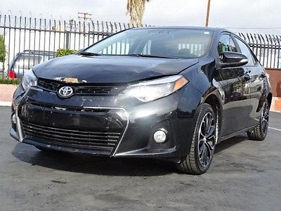 Toyota : Corolla S Plus Sedan 2014 toyota corolla s damaged rebuilder gas saver perfect project export welcome