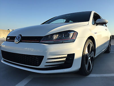 Volkswagen : Golf S Hatchback 2-Door 2015 volkswagen gti s hatchback 2 door dsg white xenons