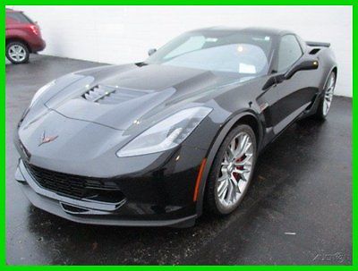 Chevrolet : Corvette 6.2 Liter New Z06 2016 z 06 supercharged 650 horsepower 7 speed manual leather painted alloy wheels