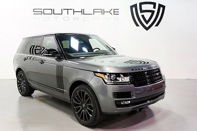 Land Rover : Range Rover Supercharged Limited Edition 16 lr rr sc limited edition santorini black contrast roof protection pack