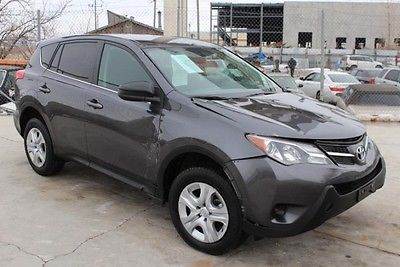 Toyota : RAV4 LE  2015 toyota rav 4 le salvage wrecked repairable priced to sell wont last l k