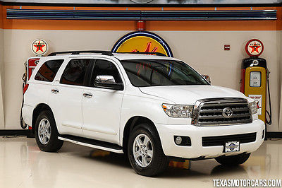 Toyota : Sequoia Limited White Leather DVD Financing Starting at 1.99%!