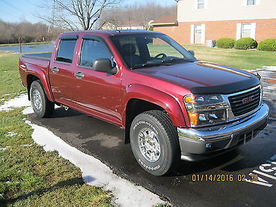GMC : Canyon SLT Crew Cab Pickup 4-Door 2008 gmc slt canyon 4 4 off road with tow package loaded