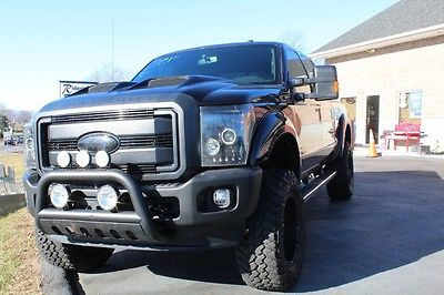 Ford : F-250 Lariat Crew Cab Pickup 4-Door 2013 ford f 250 super duty lariat crew cab pickup 4 door 6.7 l lifted black ops