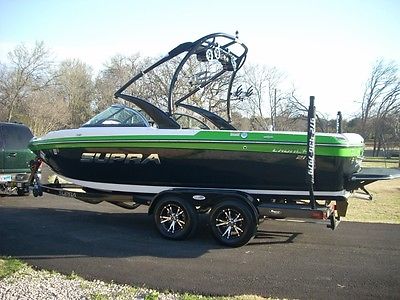 2012 Supra 21V Launch Wakeboard Boat.91 Hours Excellent condition