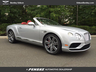 Bentley : Other 2dr Convertible W12 2016 bentley continental gt w 12 silver