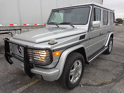 Mercedes-Benz : G-Class G500 2003 mercedes benz g 500 navigation moonroof carfax certified immaculate