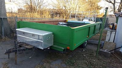 Heavy Duty Work Trailer 13 Ft Long 8 Ft Wide  x 20 inches High