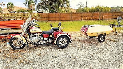 1998 Honda Valkyrie  Honda Valkyrie trike with trike kit and with trailer Florida loaded will trade