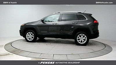 2014 Jeep Cherokee  4 dr SUV Gasoline 3.2L V6 Cyl Granite Crystal Metallic Clearcoat