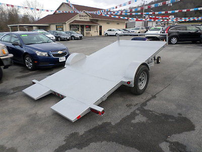 6x12 foot TRAX tilt trailer 3500 LB AXLE METAL DECK
