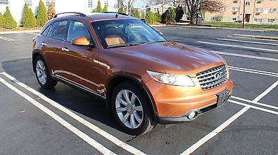 2003 Infiniti FX Base Sport Utility 4-Door NO RESERVE/ RARE COLOR/ NO ACCIDENTS/ INSPECTED/ 3 KEYS