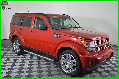 2011 Dodge Nitro Heat RWD 3.7L V6 Engine SUV Sunroof Side Steps EASY FINANCING! 91207 Miles Used Red 2011 Dodge Nitro Heat SUV RWD 3.7L V6 12V