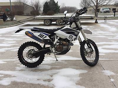 Husqvarna FE 501 S -- 2015 Husqvarna FE 501 S  710 Miles White