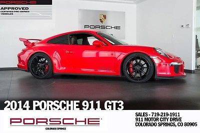 2014 Porsche 911  2014 Porsche GT3