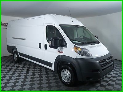 2017 Ram ProMaster High Roof FWD 3.6L V6 Engine Cargo Van Rear Camera NEW 2017 RAM 3500 Backup Camera UConnect 5.0in 4 Speakers USB AUX Cloth