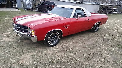 1972 Chevrolet El Camino SS Standard Cab Pickup 2-Door 1972 Chevrolet El Camino SS 454