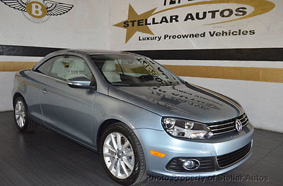 2012 Volkswagen Eos 2dr Convertible Komfort SULEV 1 OWNER ULTRA LOW MILES 43K WARRANTY LEATHER XENON LIGHTS HEATED SEATS FREE SHIP