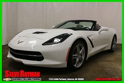 2016 Chevrolet Corvette WILL NOT LAST!!! 2016 Stingray Convertible 2LT Perf Data 8-Speed Auto Perf Exhaust Front Curb Cam