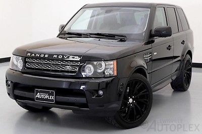 2013 Land Rover Range Rover Sport  2013 Land Rover Range Rover Sport HSE LUX Black Used