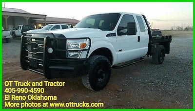 2011 Ford F-350 XL 2011 Ford F-350 XL Extended Cab Hay Bed Cannonball Haybed 6.2L Gas 4wd Pickup
