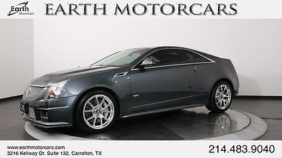 2013 Cadillac CTS V Coupe 2-Door 2013 CTS-V COUPE, AUTO, NAV, MOONROOF, COOLED SEATS, CARFAX CERT, VERY CLEAN!