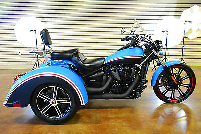2013 Kawasaki Vulcan  2013 Kawasaki Vulcan 900 Lehman Trike Only 1k Miles New Harley Davidson Trade In