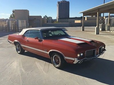 1972 Oldsmobile Cutlass Convertible 1972 oldsmobile cutlass 442