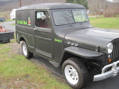 1950 Willys WAGON/PANEL WAGON 1950 JEEP WILLYS OVERLAND WAGON/PANEL RAT ROD ON S10 FRAME AND RUNNING GEARS