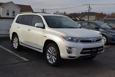 2013 Toyota Highlander Limited 2013Toyota Highlander Hybrid Limited 23,898 Miles Blizzard Pearl Sport Utility 3