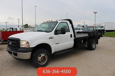 2006 Ford F-350 XL 2006 XL Used Turbo 6L V8 4WD Knapheide Flatbed Dually Auto Work Clean Chassis