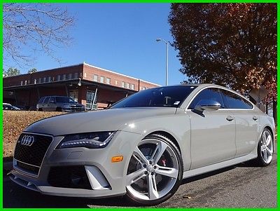 2014 Audi RS7 ONE OWNER CLEAN CARFAX WE FINANCE TRADES WELCOME 4.0L TWIN TURBO V8 SUNROOF NAVIGATION BACKUP CAMERA BLUETOOTH BOSE SOUND NARDO
