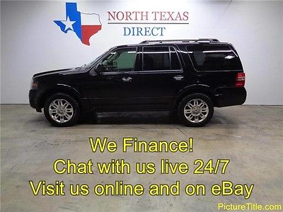 2012 Ford Expedition Limited Sport Utility 4-Door 12 Expedition Limited GPS Navi Camera Sunroof Heat Cool Leather WE FINANCE Texas