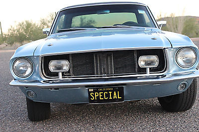 1967 Ford Mustang GT CALIFORNIA SPECIAL FREE CHRISTMAS DELIVERY 1968 Mustang Calif. Special GT/CS Shelby Cobra wheels