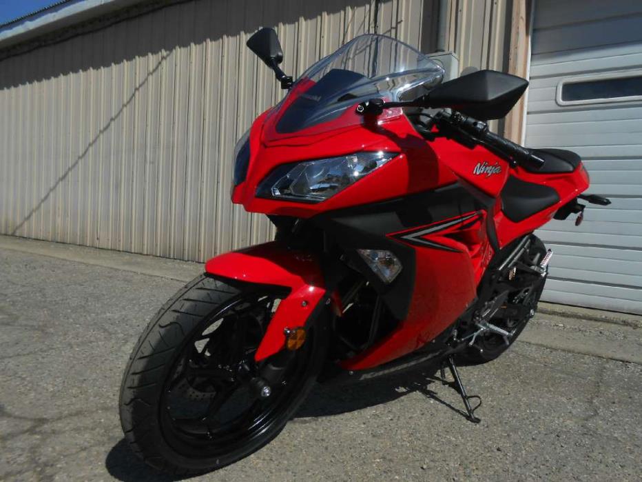 2016  Kawasaki  Ninja 300 Passion Red