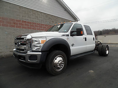 2013 Ford F-550 XLT 2013 Ford F-550 XLT Cab&Chassis Crew Cab - 4x4 Diesel With ONLY 23931 Miles!!!
