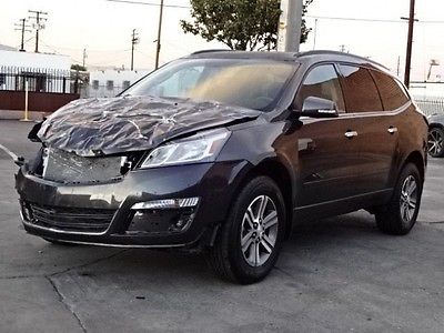 2017 Chevrolet Traverse LT 2017 Chevrolet Traverse LT Damaged Salvage Only 12K Miles Perfect Project L@@K!