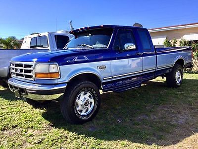 1996 Ford F-250 XLT 1996 F250 Ext Cab 4x4 7.3 115K 1997